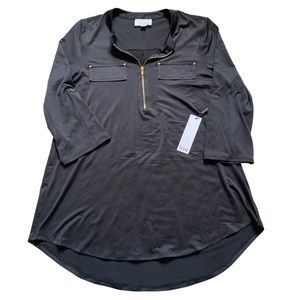 Brand New Fyve Women’s Black Silky Blouse